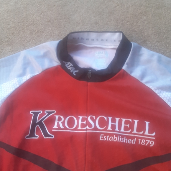 Kroeschell Engineering Logo Cycling Jersey, NOSWOT - Picture 2 of 14